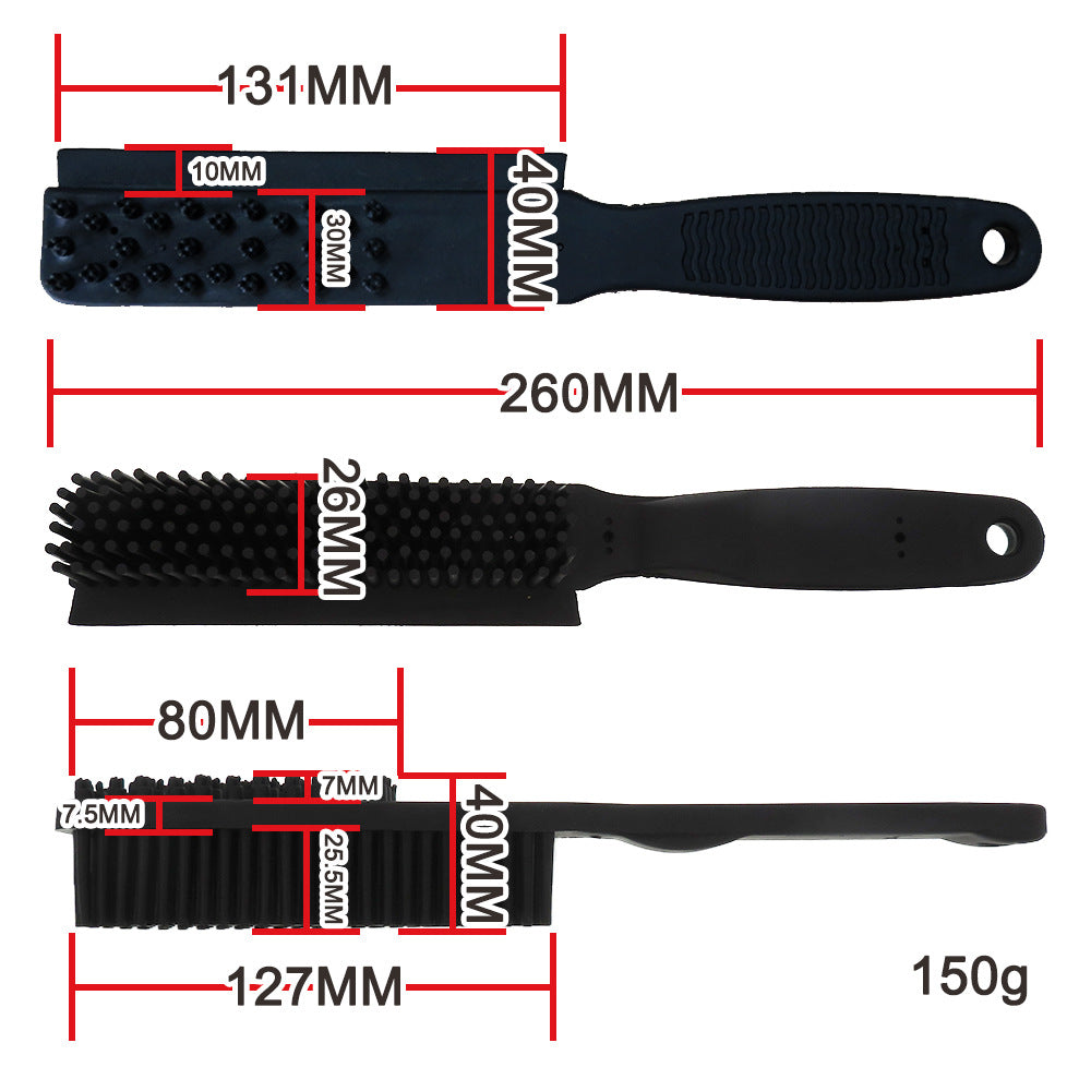Pet Hair Remover Brush for Car – Rubber Detailing Brush