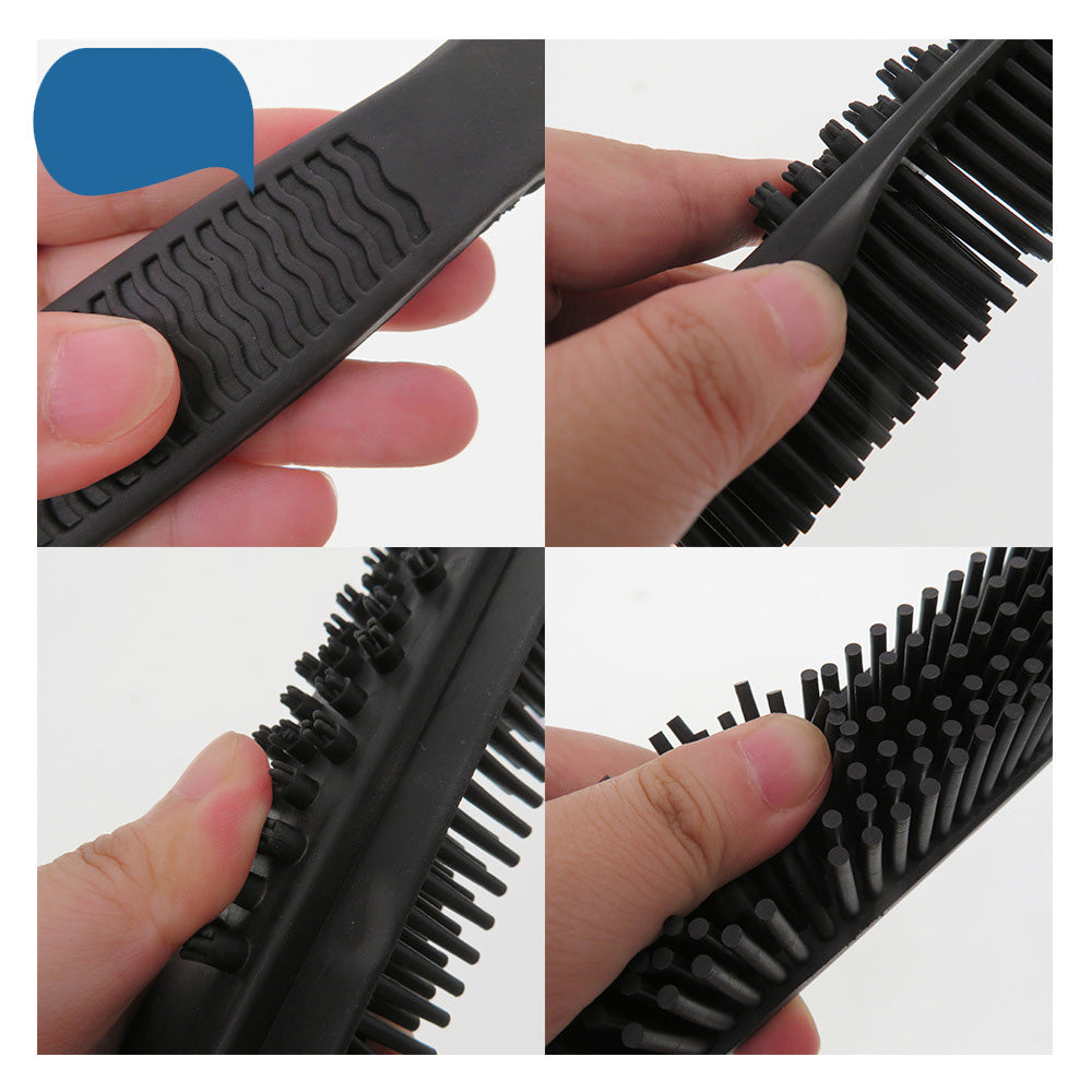 Pet Hair Remover Brush for Car – Rubber Detailing Brush